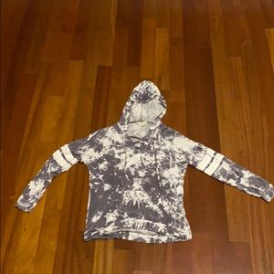 Pink Republic tie dye hoodie shirt